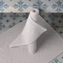 Autres linges de bain - Tapis Enzo Neige 54 X 64 - MAISON VIVARAISE - SDE VIVARAISE WINKLER