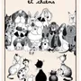 Dish towels - Kitchen Towel Chats Chien Dubout Ecru 48 X 72 - MAISON VIVARAISE - SDE VIVARAISE WINKLER