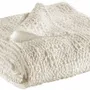 Bed linens - Tana Bed Throw Craie 240 X 260 - MAISON VIVARAISE - SDE VIVARAISE WINKLER