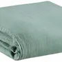 Bed linens - Zeff Duvet Cover Vert de gris 240 X 220 - MAISON VIVARAISE - SDE VIVARAISE WINKLER