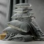 Cushions - Plain Cushion Elise Tonnerre 30 X 50 - MAISON VIVARAISE - SDE VIVARAISE WINKLER