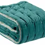 Bed linens - Elise Bed Throw Vert de gris 240 X 260 - MAISON VIVARAISE - SDE VIVARAISE WINKLER