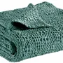 Linge de lit - Jeté Tana Vert de gris 240 x 260 - MAISON VIVARAISE - SDE VIVARAISE WINKLER