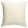 Cushions - Plain Zeff Cushion Craie 45 X 45 - MAISON VIVARAISE - SDE VIVARAISE WINKLER