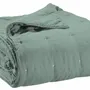 Bed linens - Zeff Bed Throw Vert de gris 180 X 260 - MAISON VIVARAISE - SDE VIVARAISE WINKLER