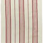 Torchons - Torchon Rayé Karma Ecru/Rouge 55 x 75 - MAISON VIVARAISE - SDE VIVARAISE WINKLER