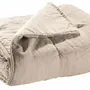 Linge de lit - Jeté de lit Zeff Naturel 180 x 260 - MAISON VIVARAISE - SDE VIVARAISE WINKLER