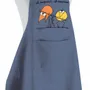 Tabliers de cuisine - Tablier de cuisine Shadoks Ils pompaient Jeans 90 x 72 - MAISON VIVARAISE - SDE VIVARAISE WINKLER