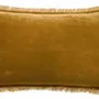 Cushions - Plain Cushion Fara Bronze 30 X 50 - MAISON VIVARAISE - SDE VIVARAISE WINKLER