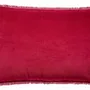 Cushions - Plain Cushion Fara Rubis 40 X 65 - MAISON VIVARAISE - SDE VIVARAISE WINKLER