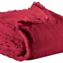 Bed linens - Fara Bed Throw Rubis 240 X 260 - MAISON VIVARAISE - SDE VIVARAISE WINKLER