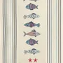 Dish towels - New Pesk Tea Towel Bleu 50 X 70 - MAISON VIVARAISE - SDE VIVARAISE WINKLER