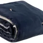 Throw blankets - Elise Knotted Dots Throw Blanket Cobalt 140 X 200 - MAISON VIVARAISE - SDE VIVARAISE WINKLER