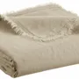 Throw blankets - Zeff Nomade Throw Blanket Naturel 130 X 180 - MAISON VIVARAISE - SDE VIVARAISE WINKLER