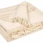 Bed linens - Cancun Hammam Towel Lin 90 X 180 - MAISON VIVARAISE - SDE VIVARAISE WINKLER