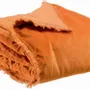 Throw blankets - Throw Fara Ambre 135 X 200 - MAISON VIVARAISE - SDE VIVARAISE WINKLER