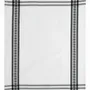 Dish towels - Recycled Tea Towel Cruz Noir 50 X 70 - MAISON VIVARAISE - SDE VIVARAISE WINKLER