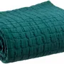 Linge de lit - Jeté de lit Swami Pétrole 180 x 260 - MAISON VIVARAISE - SDE VIVARAISE WINKLER