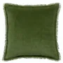 Cushions - Plain Cushion Fara Eucalyptus 45 X 45 - MAISON VIVARAISE - SDE VIVARAISE WINKLER