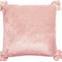 Cushions - Tender Pompons Cushion Aubepine 45 X 45 - MAISON VIVARAISE - SDE VIVARAISE WINKLER