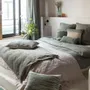 Linge de lit - Drap plat Zeff Thym 240 x 300 - MAISON VIVARAISE - SDE VIVARAISE WINKLER