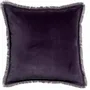 Cushions - Plain Cushion Fara Raisin 45 X 45 - MAISON VIVARAISE - SDE VIVARAISE WINKLER