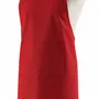 Tabliers de cuisine - Tablier de cuisine Gen Rouge Recyclé 120 x 85 - MAISON VIVARAISE - SDE VIVARAISE WINKLER