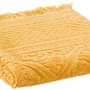 Serviettes de bain - Drap de bain uni Zoe Mimosa 100 x 180 - MAISON VIVARAISE - SDE VIVARAISE WINKLER