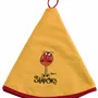 Torchons textile - Essuie-mains Shadoks Jaune Diamètre 60 - MAISON VIVARAISE - SDE VIVARAISE WINKLER
