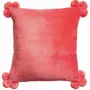 Coussins - Coussin Tender Pompons Malabar 45 x 45 - MAISON VIVARAISE - SDE VIVARAISE WINKLER