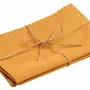 Serviettes - Lot de 2 serviettes de table recyclées Delia Tournesol 41 x 41 - MAISON VIVARAISE - SDE VIVARAISE WINKLER