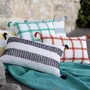 Cushions - Cushion Checks Diana Mimosa 30 X 50 - MAISON VIVARAISE - SDE VIVARAISE WINKLER