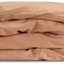Bed linens - Calita Duvet Cover Cannelle 85 X 200 - MAISON VIVARAISE - SDE VIVARAISE WINKLER