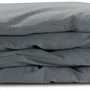 Linge de lit - Housse d'édredon Calita Carbone 85 x 200 - MAISON VIVARAISE - SDE VIVARAISE WINKLER