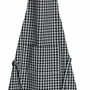 Aprons - Recycled Kitchen Apron Billie Noir/Gris 80 X 85 - MAISON VIVARAISE - SDE VIVARAISE WINKLER