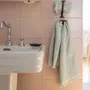 Serviettes de bain - Serviette invité uni Zoé Jade 30 x 50 - MAISON VIVARAISE - SDE VIVARAISE WINKLER