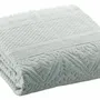 Serviettes de bain - Drap de bain uni Zoé Jade 100 x 180 - MAISON VIVARAISE - SDE VIVARAISE WINKLER