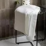 Bath towels - Recycled Bath Towel Abby Blanc 90 X 150 - MAISON VIVARAISE - SDE VIVARAISE WINKLER