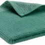 Serviettes de bain - Serviette de toilette recyclée Abby Emeraude 50 x 100 - MAISON VIVARAISE - SDE VIVARAISE WINKLER