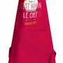 Aprons - Recycled kitchen apron Chef maman Rose 72 X 90 - MAISON VIVARAISE - SDE VIVARAISE WINKLER