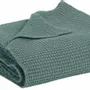 Throw blankets - Recycled Throw Maia Vert de gris 140 X 200 - MAISON VIVARAISE - SDE VIVARAISE WINKLER
