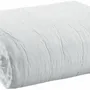 Linge de lit - Jeté recyclé Titou Blanc 260 x 260 - MAISON VIVARAISE - SDE VIVARAISE WINKLER