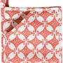 Potholders - Recycled 2-in-1 Pot Holder Fatou Corail 20 X 20 - MAISON VIVARAISE - SDE VIVARAISE WINKLER