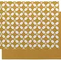 Table cloths - Recycled Coated Placemat Set Fatou Maïs 33 X 48 - MAISON VIVARAISE - SDE VIVARAISE WINKLER