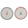 Everyday plates - Pizza lover large plate diam. 35 cm - 2 ass. - ATELIER PISTACHE