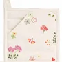 Potholders - Gardenia recycled 2-in-1 potholder Écru 20 X 20 - MAISON VIVARAISE - SDE VIVARAISE WINKLER