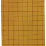 Dish towels - Kilia Checkered Linen-Cotton Tea Towel Bronze 50 X 70 - MAISON VIVARAISE - SDE VIVARAISE WINKLER