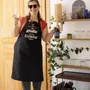 Aprons - Peps Recycle Apron With Pocket Le Gratin Rose 90 X 72 - MAISON VIVARAISE - SDE VIVARAISE WINKLER