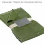 Bed linens - Plain Fara Bedspread Olive 85 X 200 - MAISON VIVARAISE - SDE VIVARAISE WINKLER