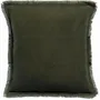 Cushions - Plain Cushion Laly Olive 45 X 45 - MAISON VIVARAISE - SDE VIVARAISE WINKLER